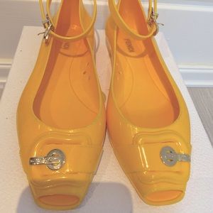 Fendi Jelly Ballerinas